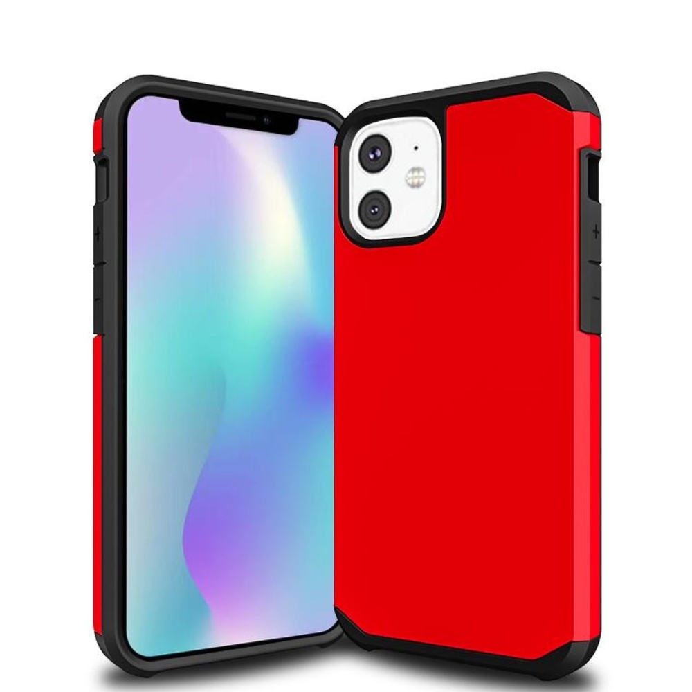 Slim Armor Hybrid case for iPhone 11 model - Red
